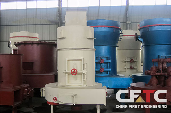 Ultrafine vertical mill grinding bentonite process